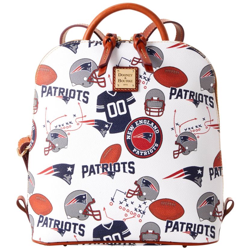 Dooney & Bourke Game Day Pod Backpack Kids Patriots Jersey Accessories 6B6H8J2930