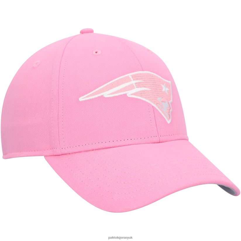 Girls '47 Pink Rose MVP Adjustable Hat Kids Patriots Jersey Accessories 6B6H8J2973