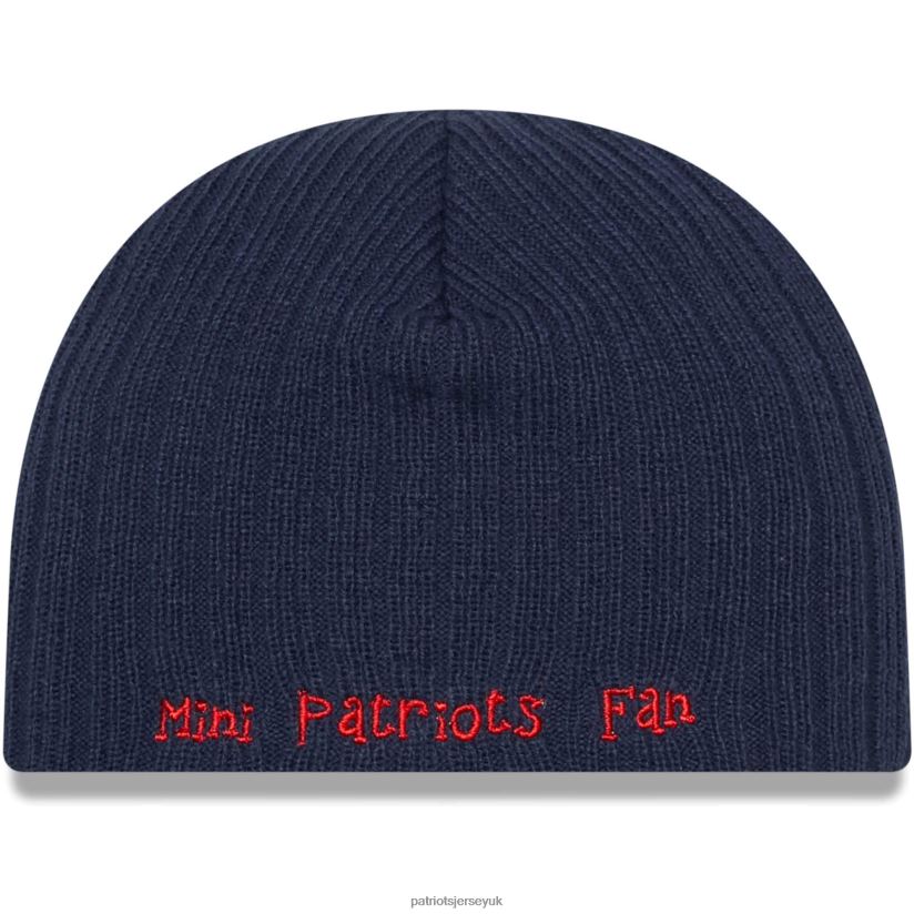 Infant New Era Navy Mini Fan Beanie Kids Patriots Jersey Accessories 6B6H8J2967