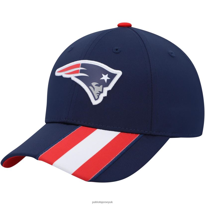 Navy Sport Tech Snapback Hat Kids Patriots Jersey Accessories 6B6H8J2970