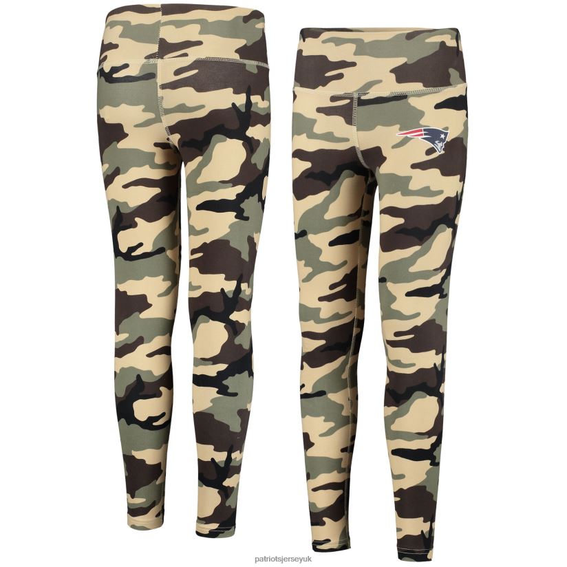 Girls Camo Left Right Left Leggings Kids Patriots Jersey Clothing 6B6H8J3062