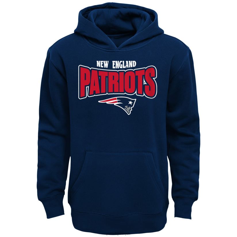 Navy Draft Pick Pullover Hoodie Kids Patriots Jersey Clothing 6B6H8J3024