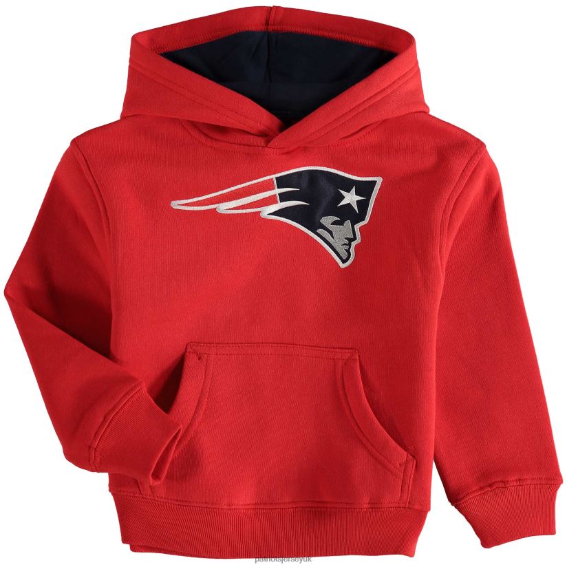 Preschool Red Fan Gear Prime Pullover Hoodie Kids Patriots Jersey Clothing 6B6H8J3020