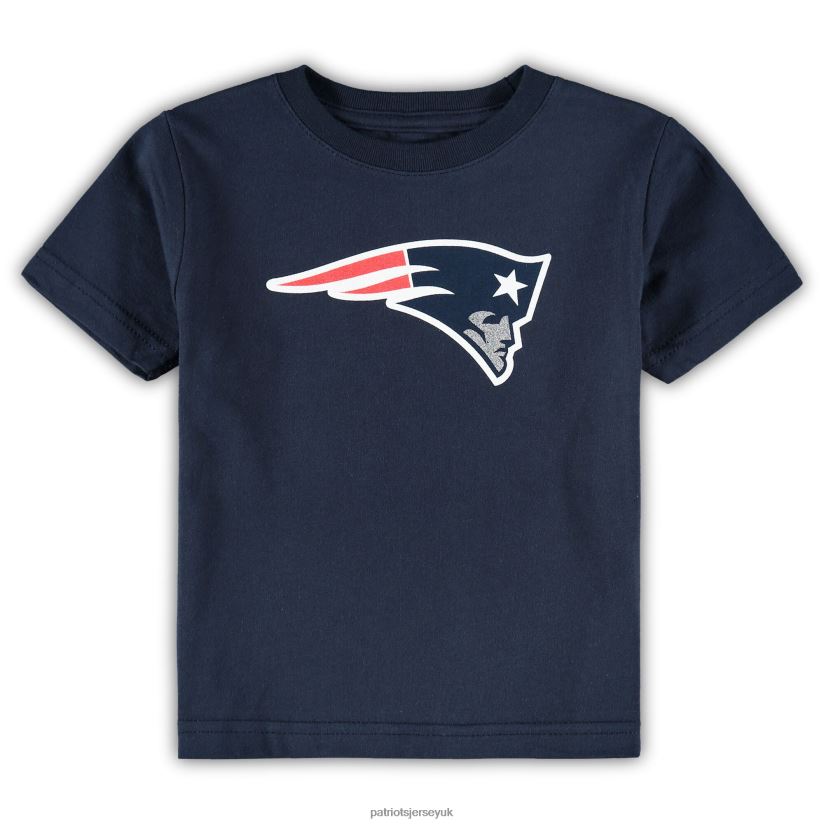Infant Team Logo T-Shirt - Navy Blue Kids Patriots Jersey Clothing 6B6H8J3093