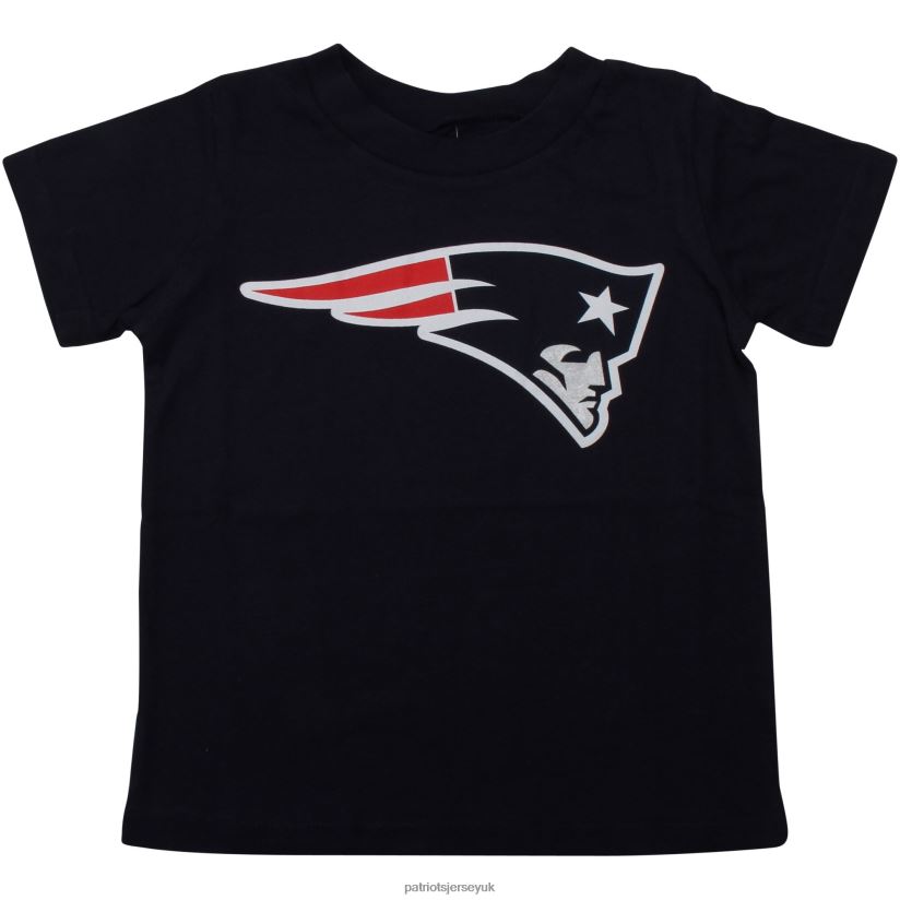 Toddler Navy Blue Team Logo T-Shirt Kids Patriots Jersey Clothing 6B6H8J3096