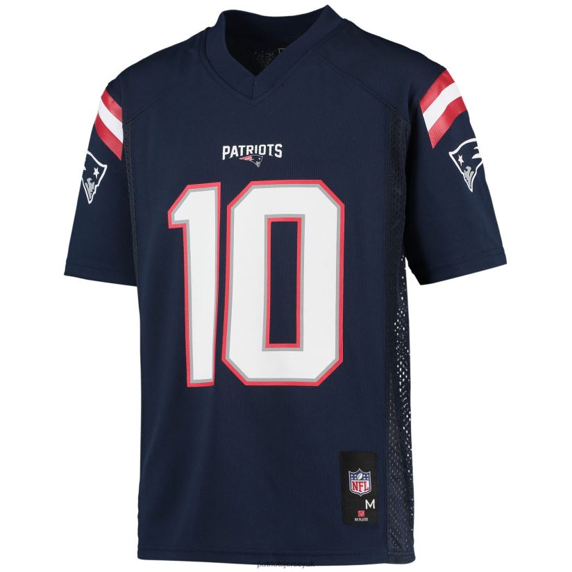 Mac Jones Navy Replica Player Jersey Kids Patriots Jersey Clothing 6B6H8J3057