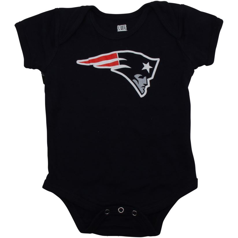 Newborn Navy Team Logo Bodysuit Kids Patriots Jersey Clothing 6B6H8J3067
