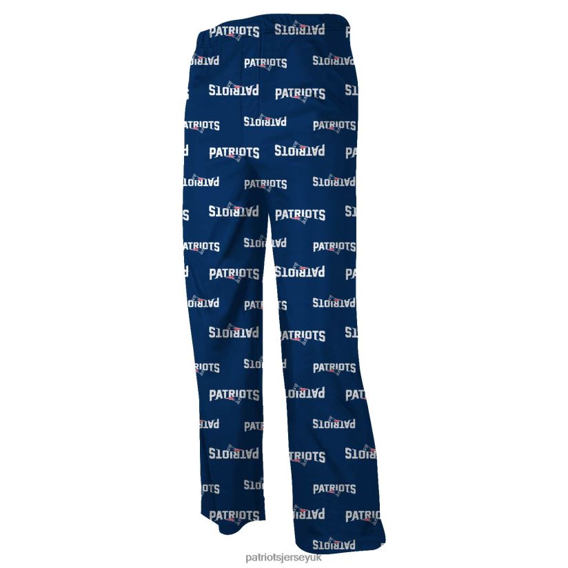 All Over Print Lounge Pants - Navy Blue Kids Patriots Jersey Clothing 6B6H8J3085