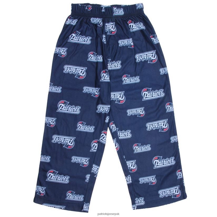 Preschool Navy Blue Allover Logo Printed Pants Kids Patriots Jersey Clothing 6B6H8J3089