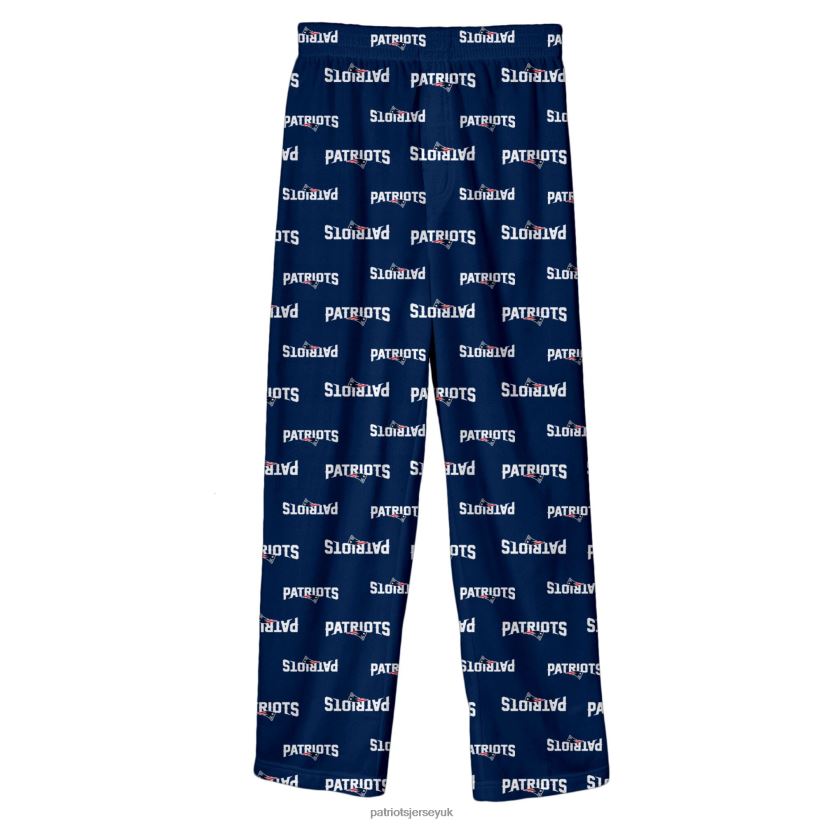 Toddler Navy Team Color Sleep Pants Kids Patriots Jersey Clothing 6B6H8J3088