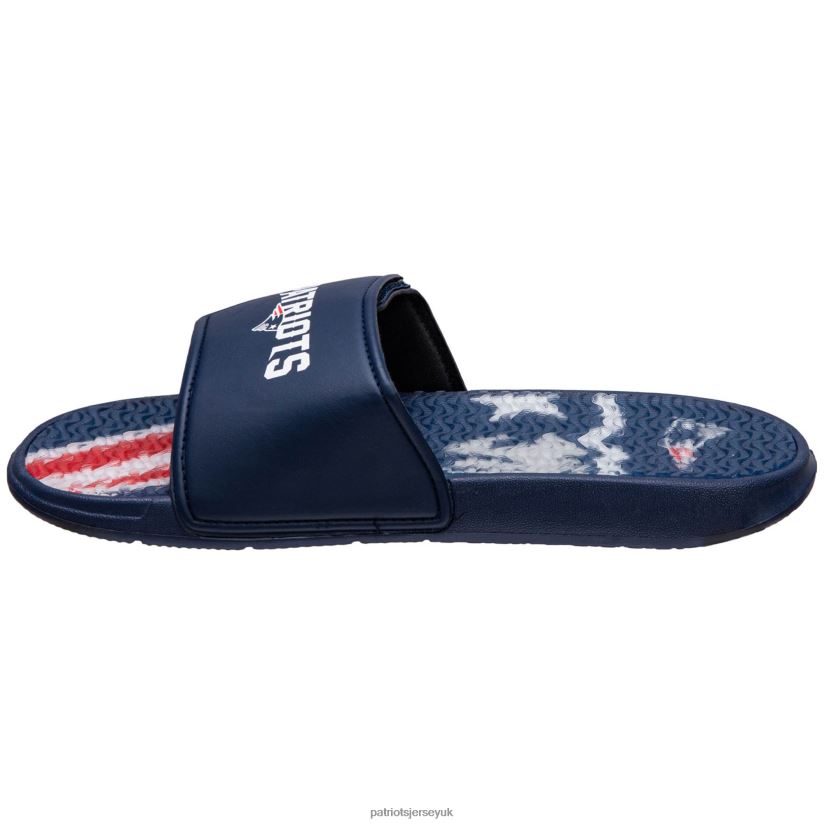 FOCO Gel Slide Sandals Kids Patriots Jersey Footwear 6B6H8J2946