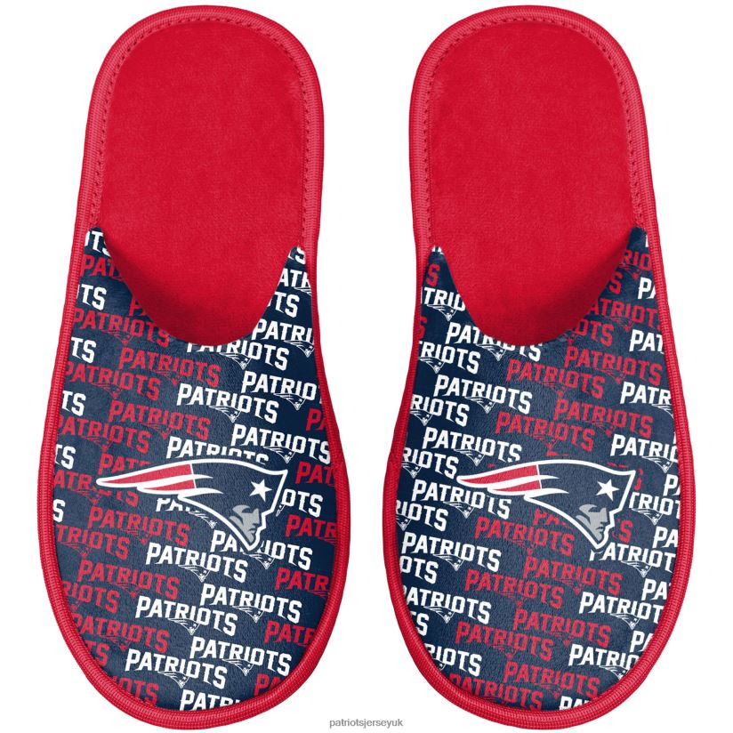 FOCO Team Scuff Slippers Kids Patriots Jersey Footwear 6B6H8J2947