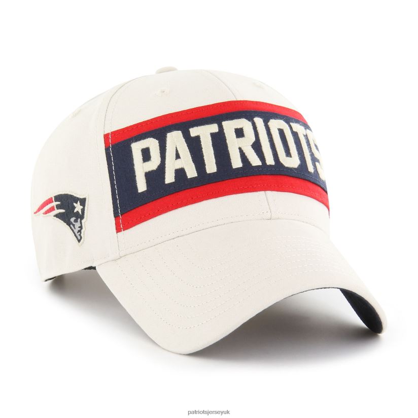 47 Cream Crossroad MVP Adjustable Hat Men Patriots Jersey Accessories 6B6H8J359
