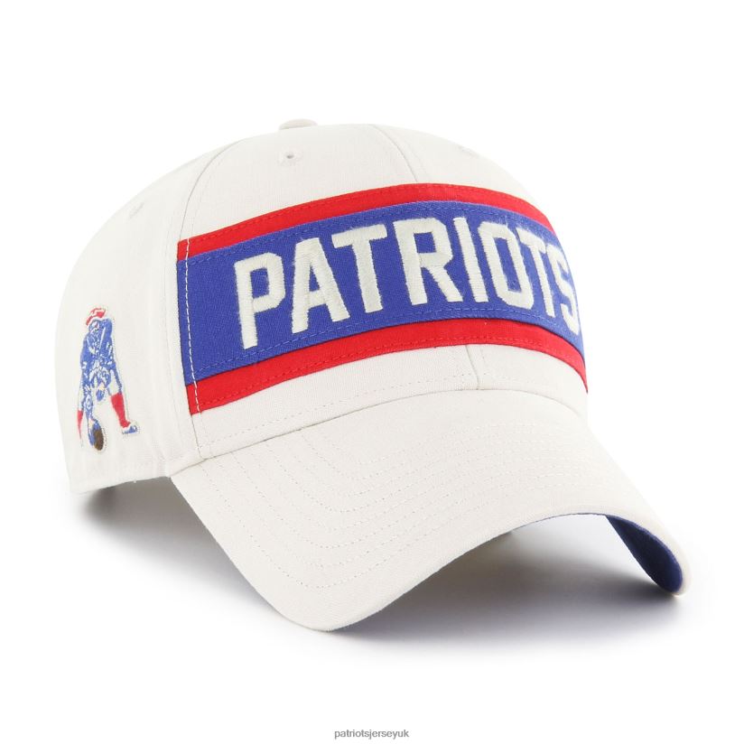 47 Cream Legacy Crossroad MVP Adjustable Hat Men Patriots Jersey Accessories 6B6H8J361