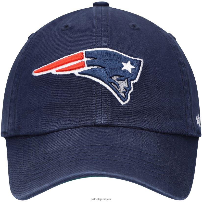 47 Navy Franchise Logo Fitted Hat Men Patriots Jersey Accessories 6B6H8J175