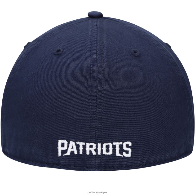 47 Navy Franchise Logo Fitted Hat Men Patriots Jersey Accessories 6B6H8J175