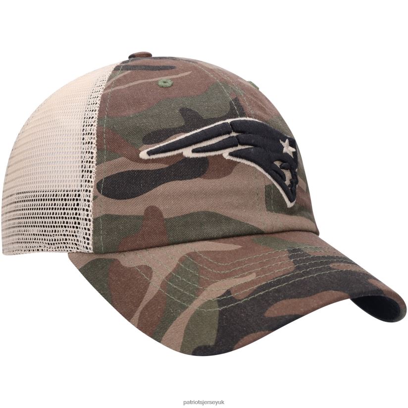 Camo/Natural Conceal Snapback Hat Men Patriots Jersey Accessories 6B6H8J398