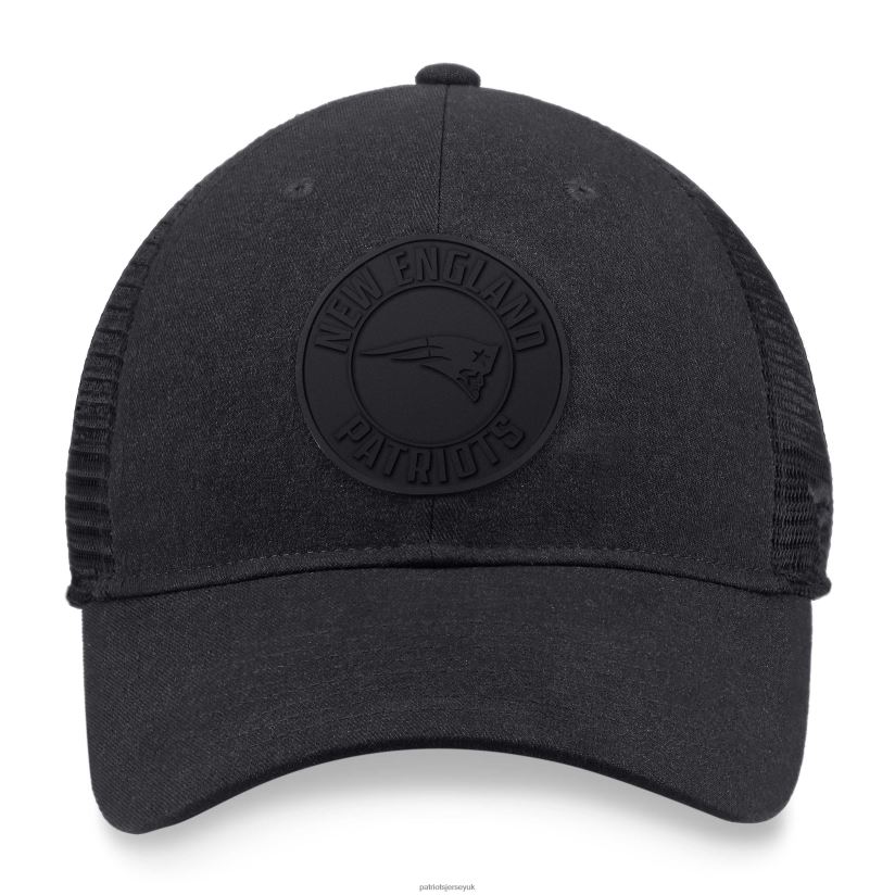 Fanatics Branded Blackout Trucker Snapback Hat Men Patriots Jersey Accessories 6B6H8J317