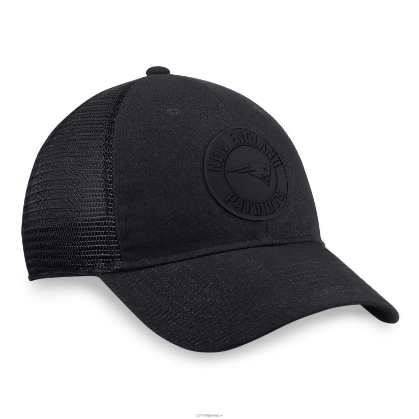 Fanatics Branded Blackout Trucker Snapback Hat Men Patriots Jersey Accessories 6B6H8J317