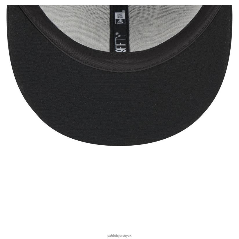 New Era Black 2023 NFL Training Camp Team Colorway 9FIFTY Snapback Hat Men Patriots Jersey Accessories 6B6H8J188