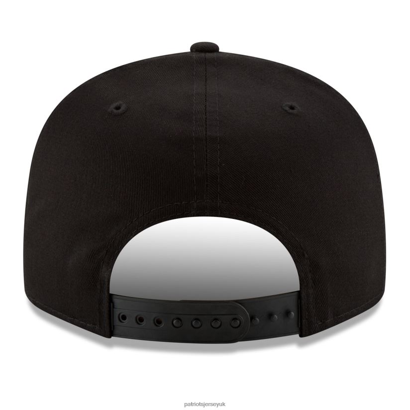 New Era Black Basic 9FIFTY Adjustable Snapback Hat Men Patriots Jersey Accessories 6B6H8J195