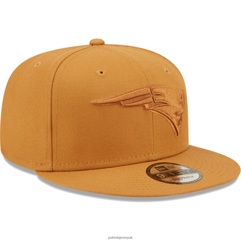 New Era Brown Color Pack 9FIFTY Snapback Hat Men Patriots Jersey Accessories 6B6H8J310