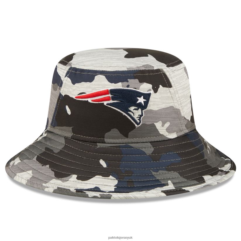 New Era Camo 2022 NFL Training Camp Official Bucket Hat Men Patriots Jersey Accessories 6B6H8J199