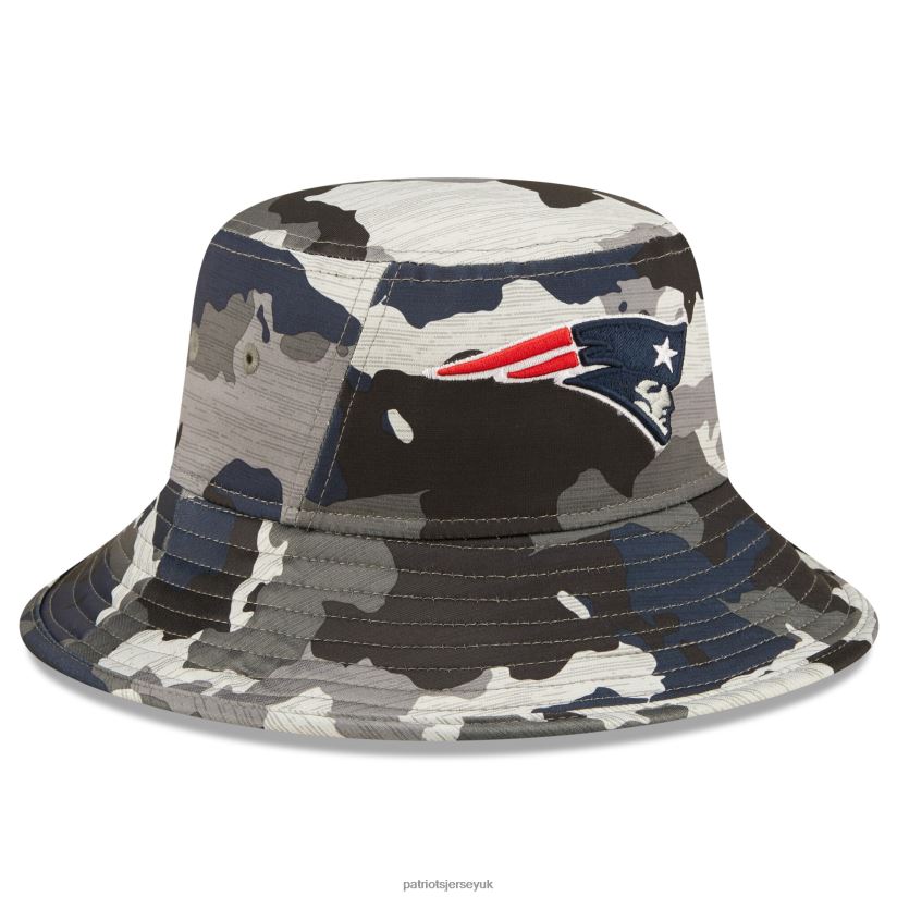 New Era Camo 2022 NFL Training Camp Official Bucket Hat Men Patriots Jersey Accessories 6B6H8J199