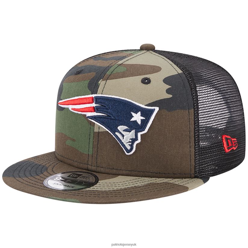 New Era Camo Classic Trucker 9FIFTY Snapback Hat Men Patriots Jersey Accessories 6B6H8J243