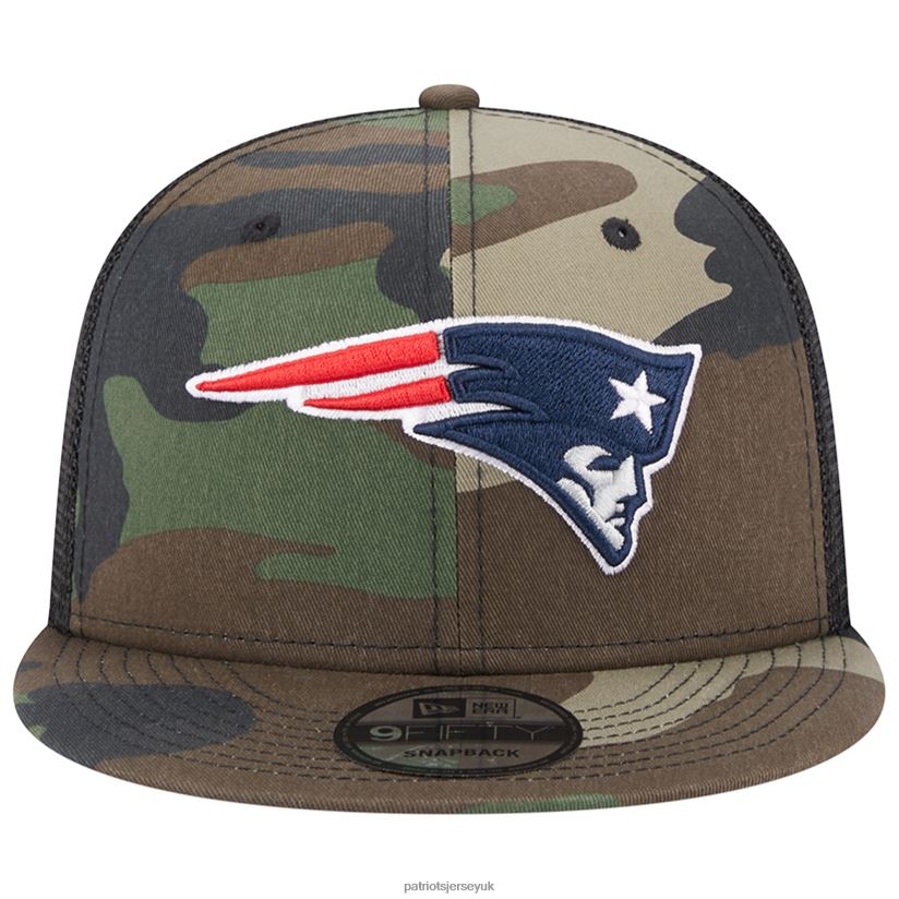 New Era Camo Classic Trucker 9FIFTY Snapback Hat Men Patriots Jersey Accessories 6B6H8J243