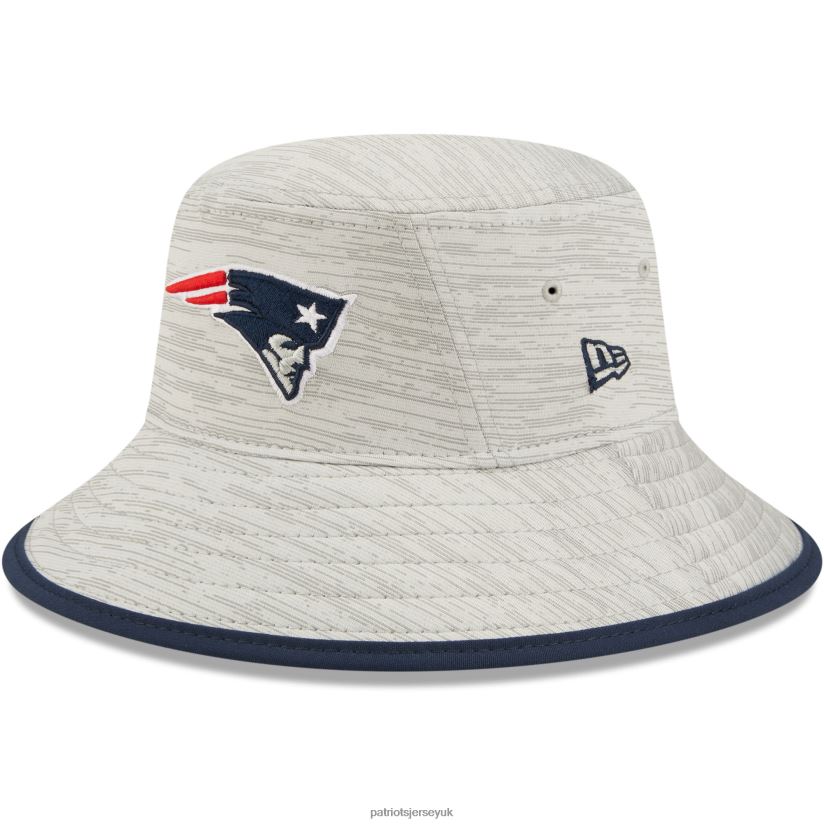 New Era Gray Distinct Bucket Hat Men Patriots Jersey Accessories 6B6H8J276