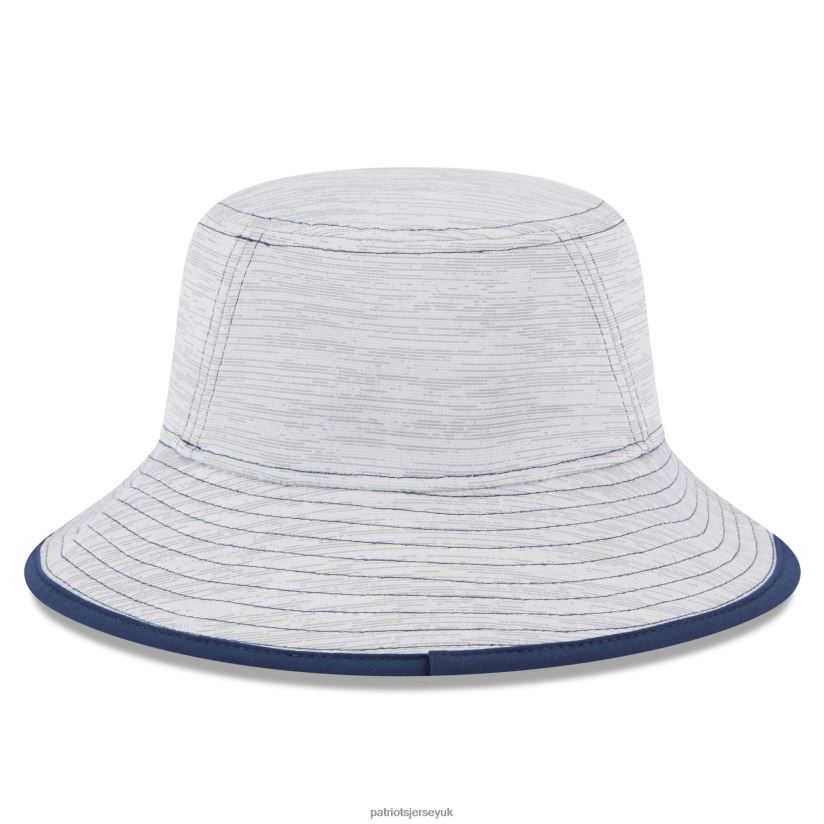 New Era Gray Game Bucket Hat Men Patriots Jersey Accessories 6B6H8J262
