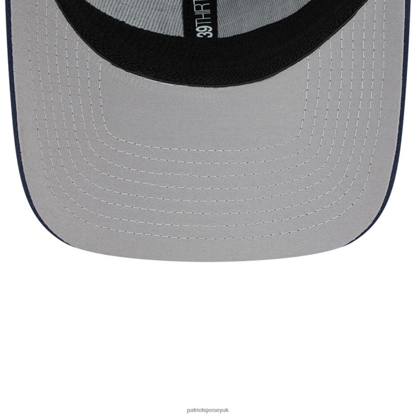 New Era Navy 2023 NFL Draft 39THIRTY Flex Hat Men Patriots Jersey Accessories 6B6H8J156