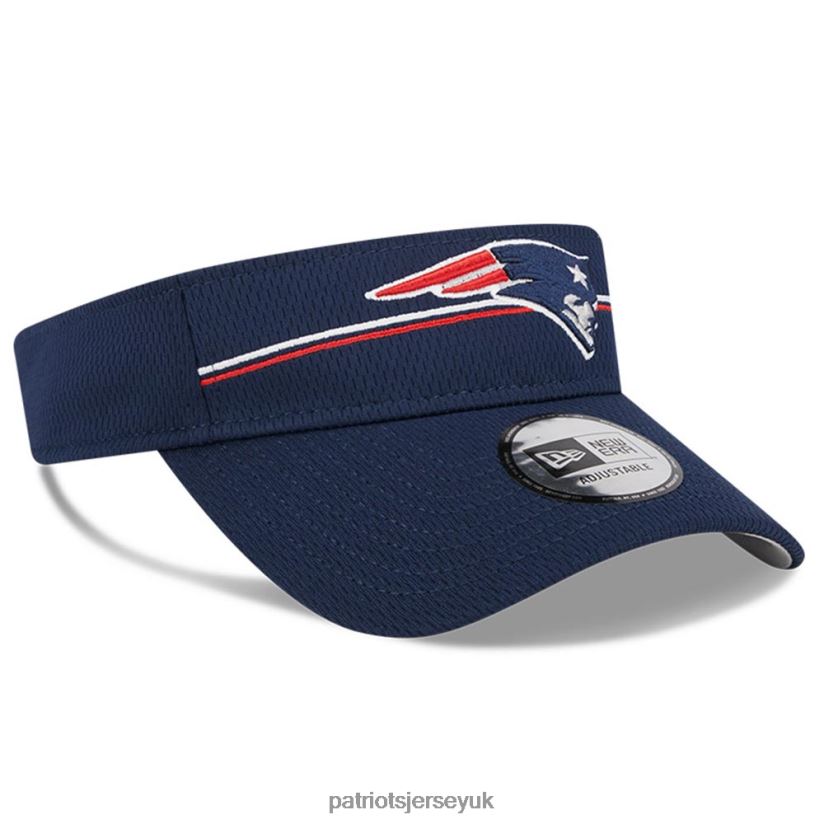 New Era Navy 2023 NFL Training Camp Adjustable Visor Men Patriots Jersey Accessories 6B6H8J161