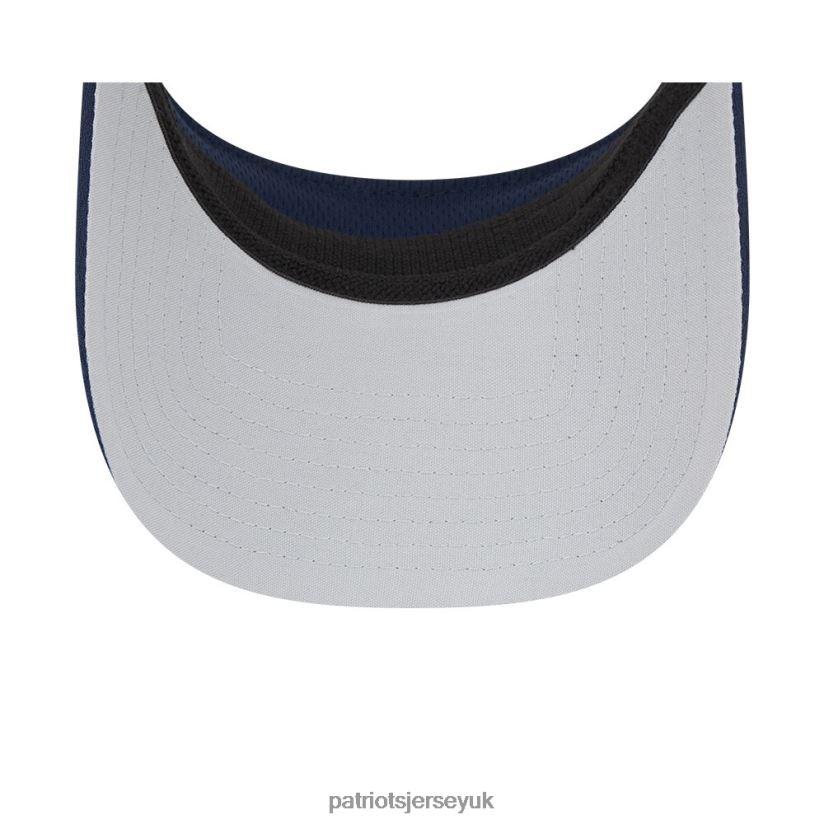 New Era Navy 2023 NFL Training Camp Adjustable Visor Men Patriots Jersey Accessories 6B6H8J161