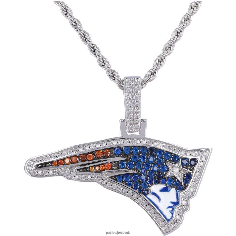 Pendant Necklace Men Patriots Jersey Accessories 6B6H8J31