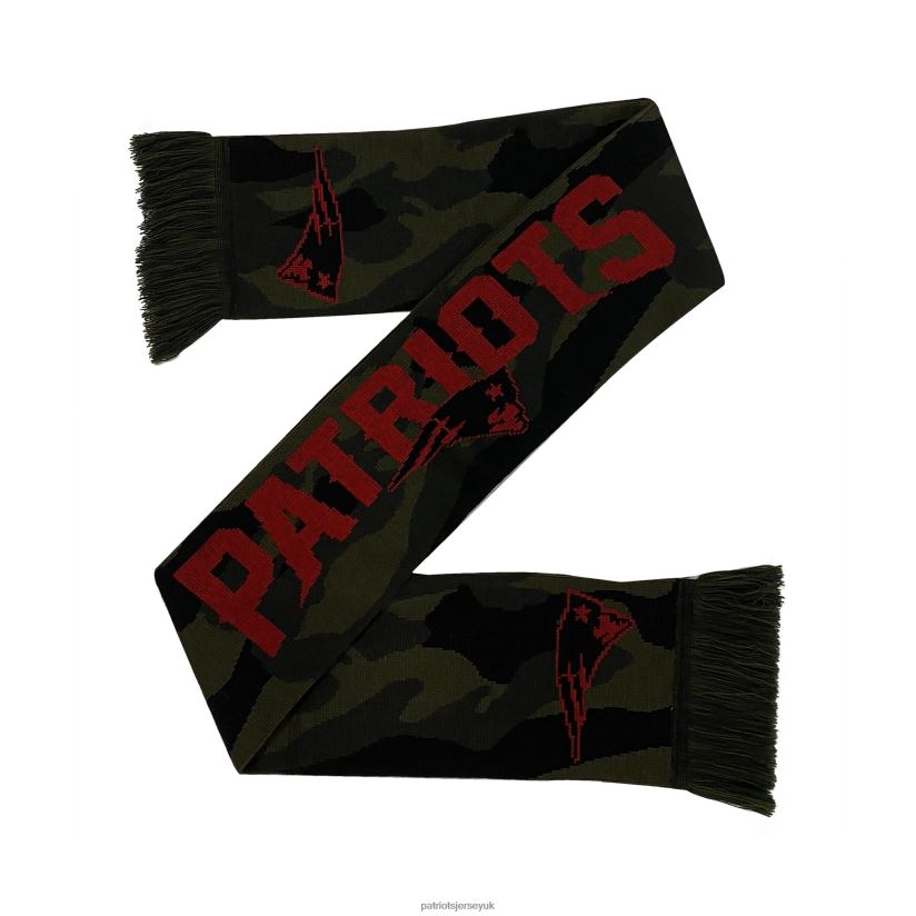 FOCO Camo Scarf Men Patriots Jersey Accessories 6B6H8J86