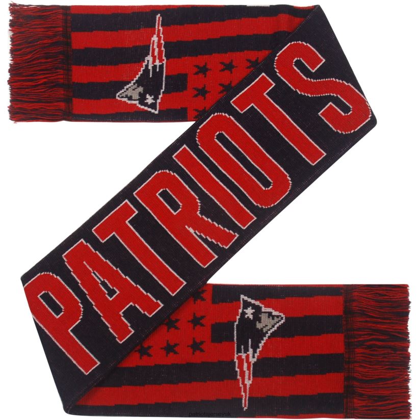 FOCO Reversible Thematic Scarf Men Patriots Jersey Accessories 6B6H8J85