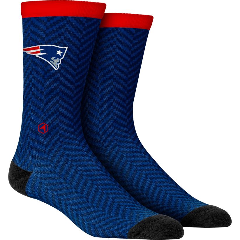 Rock Em Socks Herringbone Dress Socks Men Patriots Jersey Accessories 6B6H8J13