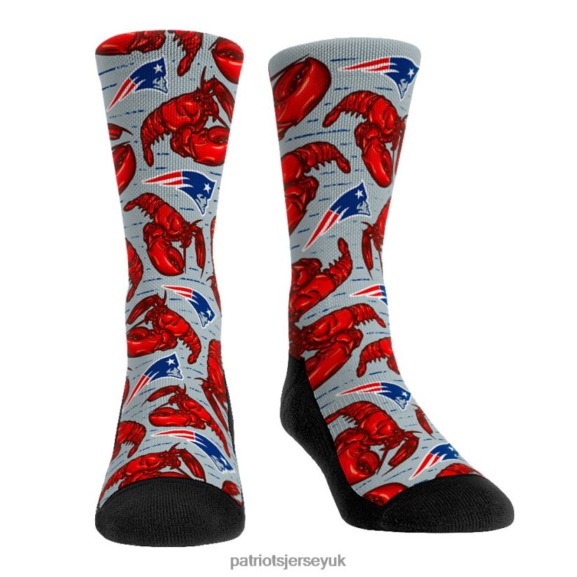 Rock Em Socks Localized Food Crew Socks Men Patriots Jersey Accessories 6B6H8J21