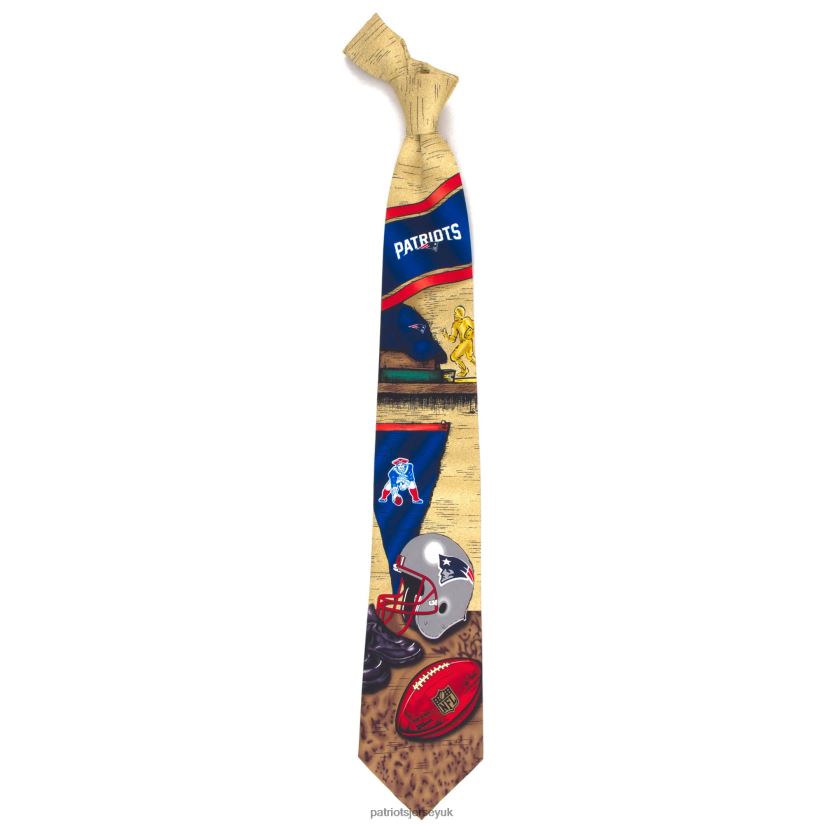 Nostalgia Tie Men Patriots Jersey Accessories 6B6H8J29