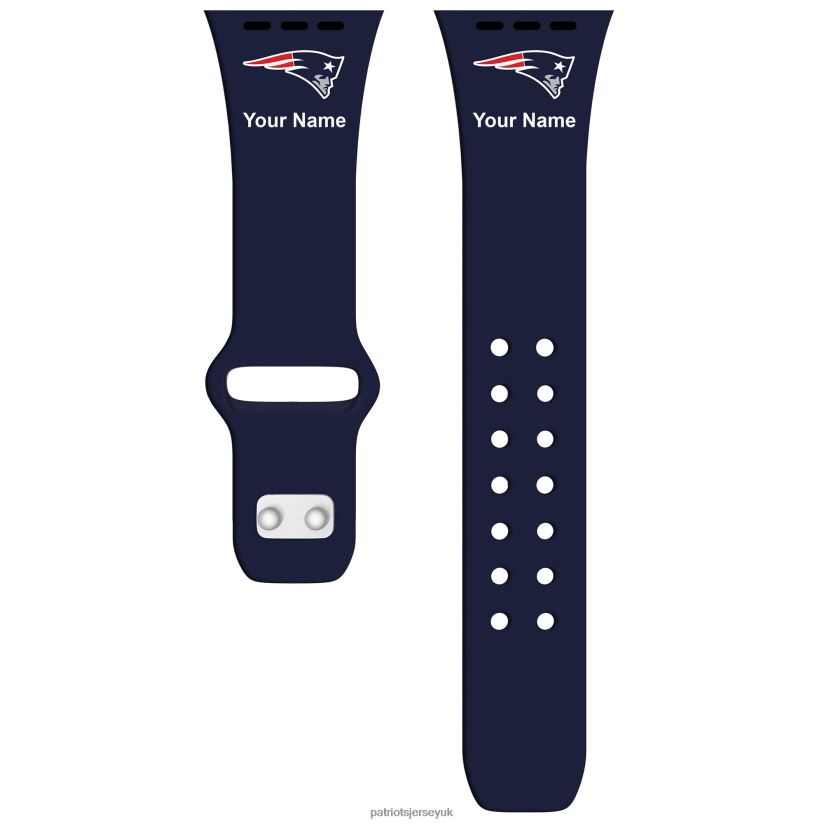 42/44/45mm Personalized Silicone Apple Watch Band Men Patriots Jersey Accessories 6B6H8J80