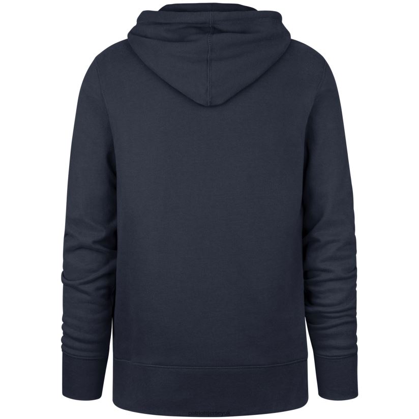 47 Navy Box Out Headline Pullover Hoodie Men Patriots Jersey Clothing 6B6H8J624