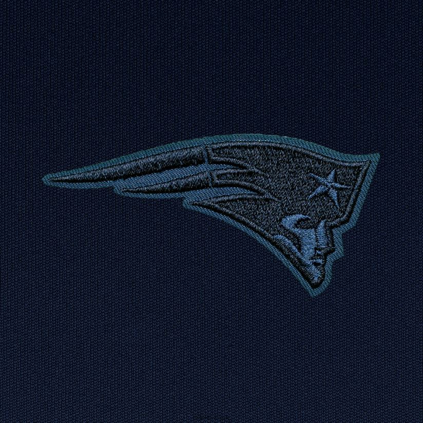 Antigua Navy Tonal Logo Tribute Quarter-Zip Pullover Top Men Patriots Jersey Clothing 6B6H8J820