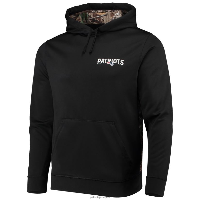 Dunbrooke Black/Realtree Camo Logo Ranger Pullover Hoodie Men Patriots Jersey Clothing 6B6H8J571