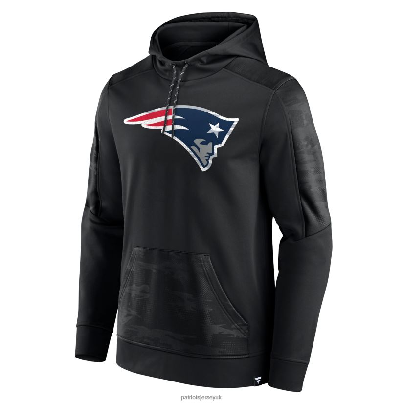 Fanatics Branded Black On The Ball Pullover Hoodie Men Patriots Jersey Clothing 6B6H8J493