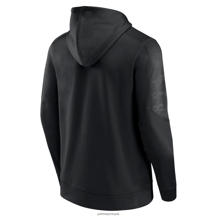 Fanatics Branded Black On The Ball Pullover Hoodie Men Patriots Jersey Clothing 6B6H8J493