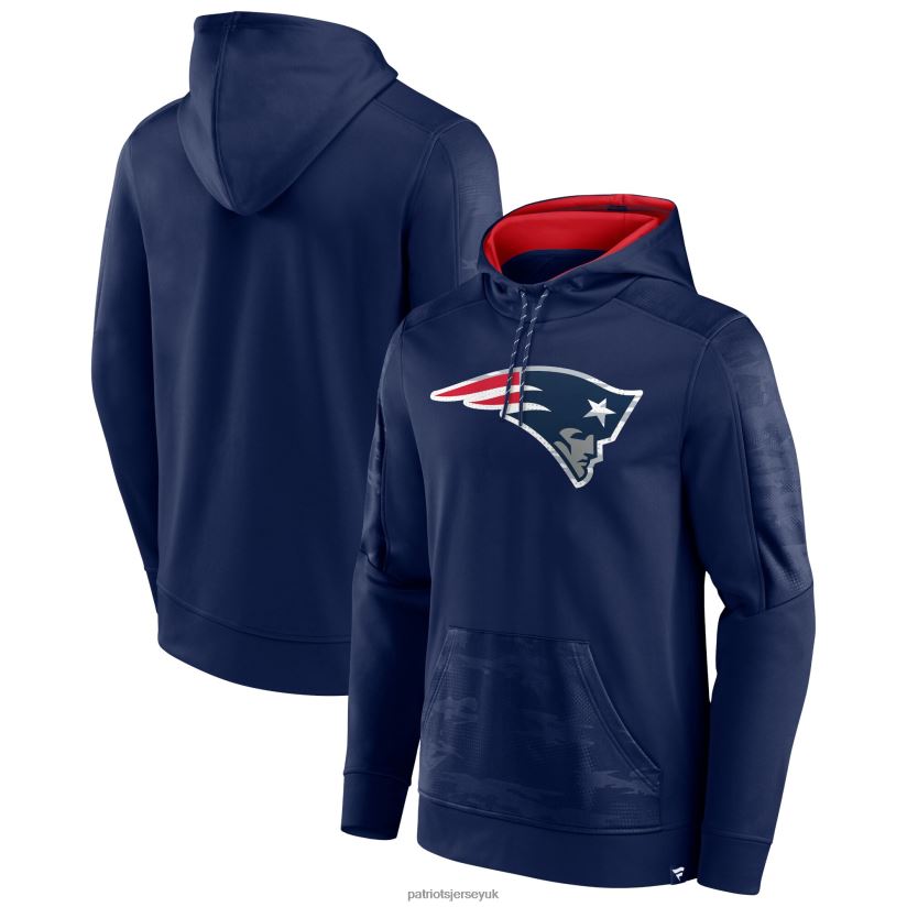 Fanatics Branded Navy On The Ball Pullover Hoodie Men Patriots Jersey Clothing 6B6H8J593