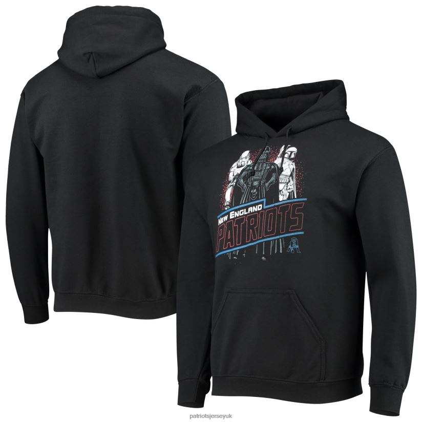 Junk Food Black Star Wars Empire Pullover Hoodie Men Patriots Jersey Clothing 6B6H8J579