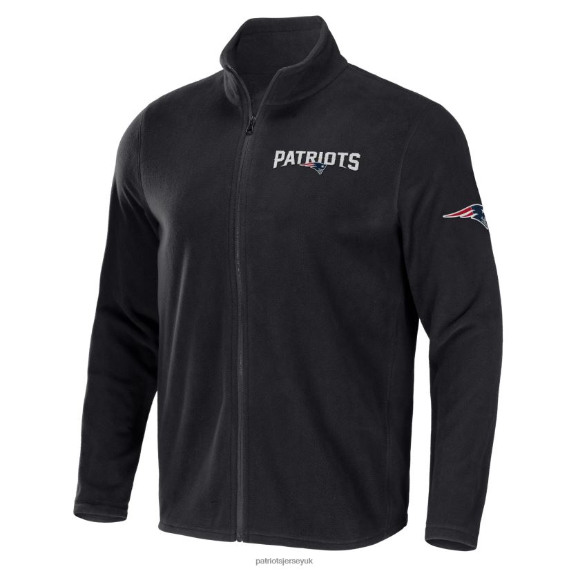 NFL x Darius Rucker Collection by Fanatics Black Polar Lightweight Fleece Full-Zip Jacket Men Patriots Jersey Clothing 6B6H8J473